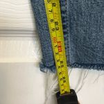 ZARA Light Wash High Rise Raw Hem Jeans Size US 8 Photo 7