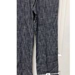 Larry Levine Pants Women Size 8 30x29 Gray Black Dress Pant Work Office DES-B Photo 5