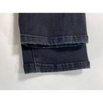 CAbi #3387 Destructed Slim Boyfriend Distressed Black Jeans Women's Size 2 Photo 9