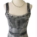 Boom Boom Jeans Boom Boom Y2K Black Stone Washed Body Con Denim Mini Dress Photo 3