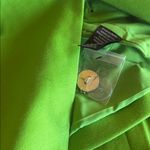 Jules & Leopold NWT  Vibrant Green Double-Breasted Blazer Embellished Button M Photo 8