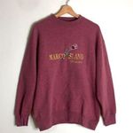 Vintage signal sport Marco island Florida vacation oversized cozy sweater Pink Size L Photo 0