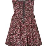PacSun Sound & Matter  Floral Whimsigoth Mini Dress XS Strapless Fairy Grunge Photo 3