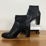 Adrienne Vittadini  Ankle Boots Women's Size 8 M Black Booties Heels Shoes Photo 1