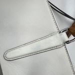 Coach  Borough Bag Colorblock Leather 32502 White Gray Handbag Purse Photo 5