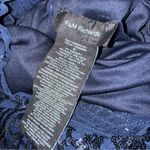 R & M Richards  Formal Gown Women’s 8 Dark Navy Blue Sequin Mother Of Bride Tie Photo 6