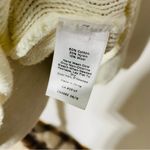 Talbots  Cable Knit Floral Embroidered Sweater Photo 7