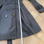 Halogen Black Belted Peacoat Jacket ~ Pockets, Button Closure ~ Women’s Size S Photo 10