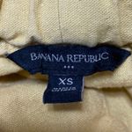 Banana Republic  Womens Yellow Linen Pull On Elastic Mid Rise Mini Shorts Size XS Photo 3