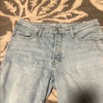 Old Navy  Blue High Rise Jeans Distressed Ankle Length size 12 Photo 1
