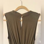 Matilda Jane  Sleeveless Olive Green Jumpsuit (Size M) NWT Photo 5