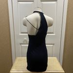 Free People  Sexy Black Dress Asymmetrical Small Photo 6