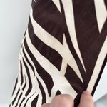 Unbranded Vintage Acetate Dark Brown & Cream Italy Scarf Long Japan Photo 8