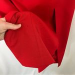 HW Collections | Vintage Red Sleeveless Dress Made in USA Long Scoop Neck 12 Photo 4