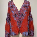 Free People  | 'Birds Of A Feather' Printed Top Photo 3