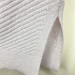 Eileen Fisher Textured Extra Fine Merino Wool Crepe V-neck Sweater In Ceramic Photo 4