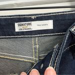 Levi's Levi’s Signature by Levi Strauss Blue Denim Shorts dark wash cut off jeans 30 Photo 5