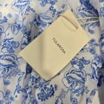 Tularosa Serafina Dress in Country Blue Toile XS Photo 5