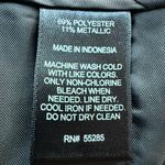 EXPRESS Jacquard Silver Metallic Shorts Size 8 Photo 3