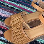 Maurice's Huarache Eloise Brown Cork Wedge Heels Size 7 Photo 5
