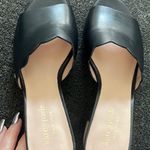 Kate Spade  Scalloped Black Leather Mule Photo 5