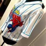 Marvel Amazing Spider-Man women’s crop button down top Photo 2