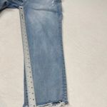 Kensie Blue Ankle Cropped Jeans with Distressed Hem Size 10 Casual Denim Photo 12