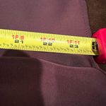 ZARA Brown Plum Sleeveless Blouse w asymmetric Gathered & Pleaded Side Detail Photo 8