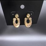 Coach  Gold Horseshoe Earrings Photo 1
