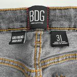 BDG Urban Outfitters  Women 31 Girlfriend High Rise Denim Jeans Black‎ Wash Relax Photo 4