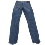 BLANK NYC Jeans Womens 25 Blue Distressed Skinny Classique Frayed Hem 18C-1634 Photo 1