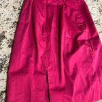 Bandolino  Petite Hot Pink Skirt Size 2P Women’s Stretch With Belt Photo 2