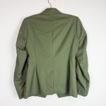 Boston Proper  Modern Double Breasted Blazer Military‎ Green Size 2 Photo 9