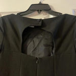 Slate + Willow Black Lace Sleeve Cut Out Back Dress size 0 Photo 8