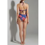 Farm Rio  Summer Fruit One Piece Swim, Blue, Medium Photo 5