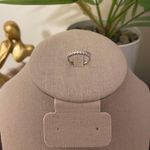 Sterling Silver SIZE 6 925 Stackable Round Dazzling Pink Cubic Zirconia Ring Photo 7