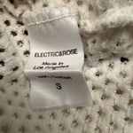 Electric & Rose White Mesh Netted Women’s Tank Top Size Small Photo 8