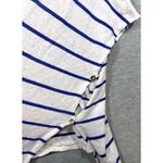 Lilly Pulitzer  Myra White Blue Stripe 100% Linen‎ Open Cardigan Sz S/M Photo 4