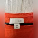 Jjill Orange peach Shirt Dress Size L Tall Photo 2