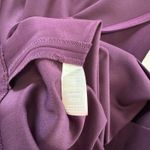 Calvin Klein Purple 3/4 Bell Sleeve White Faux Pearl Trim Sheath Dress Size 12 Photo 12