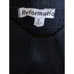 Reformation Reign Women Black Long Sleeve Sweetheart Bustier Blouse Top Size 6 Photo 4