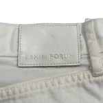 Aritzia Denim Forum '90s Halle Skirt White Denim Size 28 Y2K Slit Midi Skirt Size M Photo 7