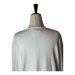 Lilly Pulitzer ‎ Sweater Women White Knit Crew Neck Cardigan Preppy Coastal Beach Photo 4