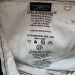 BLANK NYC  Womens High Rise Tie Dye The Madison Crop Jeans White Blue 27 NWT‎ Photo 9