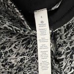 Lululemon For Love Crop Mini Ripple White Seal Grey / Black Size 4 Photo 9