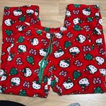 Sanrio  Hello Kitty Christmas Pajama Pants size Large (RARE) Photo 0