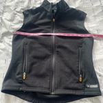 REI Black Fleece Full Zip Vest Jacket Women’s Medium Lightweight Outdoor Layer Photo 11