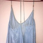 Life in Progress denim tank top Photo 1