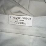 Chico's Chico’s Brigitte Wide Leg White Crop Pants sz 4 (Chico’s sz 0) NWT Photo 4
