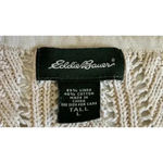 Eddie Bauer | Women’s Crochet Knit Button Down Cardigan | Large Photo 2